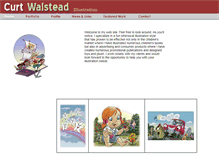 Tablet Screenshot of curtwalstead.com